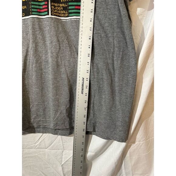 Homage Vintage Inspired MLB Jam T-Shirt Men's XL Gray Rodriguez Ryan Graphic Tee - Picture 7 of 9